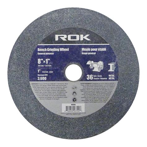 Bench Grinder Wheel 8 36G – ROK