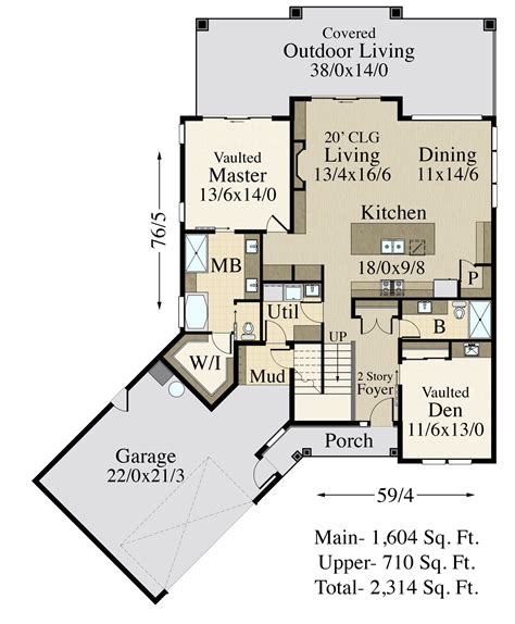 Modern Homestead House Plan | Beautiful Modern Farm Home Design - MF-2314