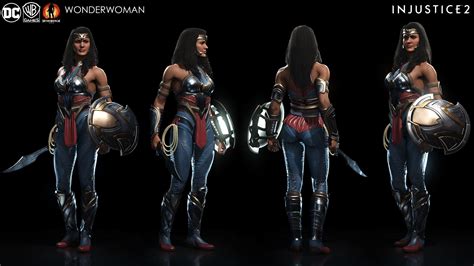 ArtStation - Injustice 2 - Wonder Woman, Solomon Gaitan | Wonder woman ...