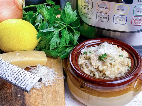 Instant Pot Risotto with Arborio Rice | A Pressure Cooker