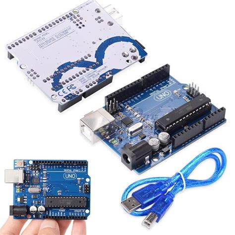 Arduino Uno R3 Dip With USB Cable price in Lahore