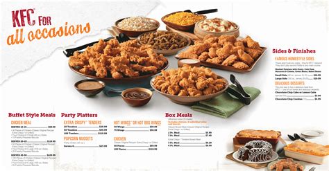 KFC CATERING MENU PRICES | View KFC Catering Menu Here