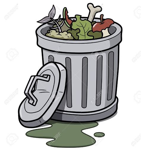 Cartoon Trash Can Clipart | Free download on ClipArtMag