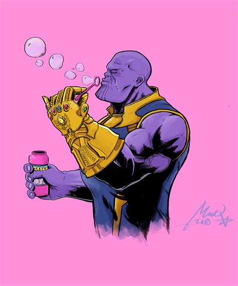 Thanos, My Favorite Villain of All Time :: Behance