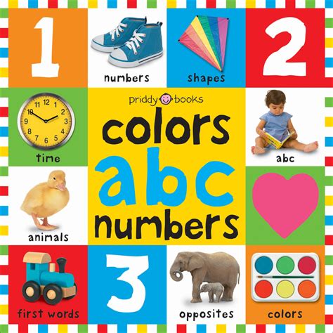 Big Board Books Colors, ABC, Numbers : Priddy Books