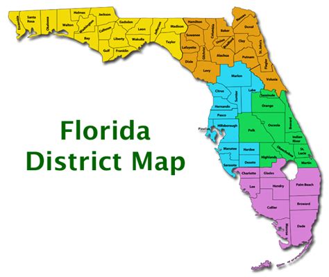 School District Map Florida | Draw A Topographic Map