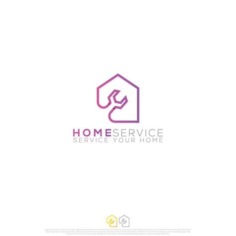 home service logo vector design 7005515 Vector Art at Vecteezy