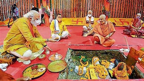 Ayodhya Ram Mandir Bhoomi Pujan Today When And Where To Watch Live ...