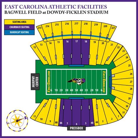 ecu football stadium seating chart - Google Search | Ecu football ...