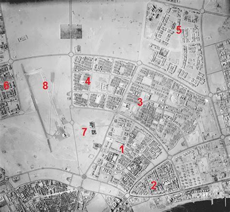 Aerial Photo of Kuwait – 1957 – 2:48AM – Entertaining Kuwait since 2003