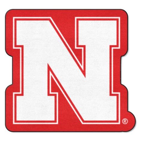 FanMats® 8328 - University of Nebraska 36" x 48" Mascot Floor Mat with ...