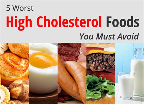 5 Worst High Cholesterol Foods You Must Avoid [Clinically Proven]