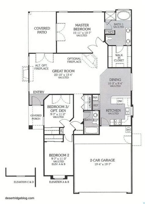 Amazing Continental Homes Floor Plans Arizona - New Home Plans Design