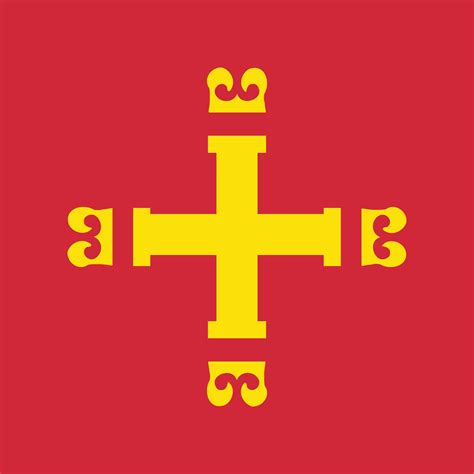 The Byzantine Empire in the style of Switzerland. : r/vexillology