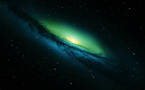 Fondos de pantalla : 2880x1800 px, galaxia, verde, estrellas 2880x1800 ...