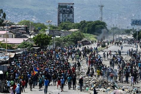 Haiti gripped by violent protests, rage against president