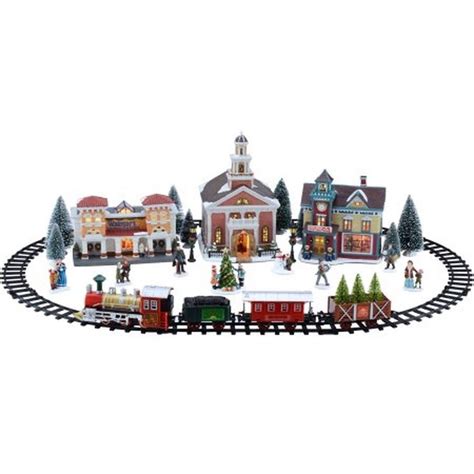 Holiday Time Battery Operated Train Set Christmas Village #HolidayTime ...