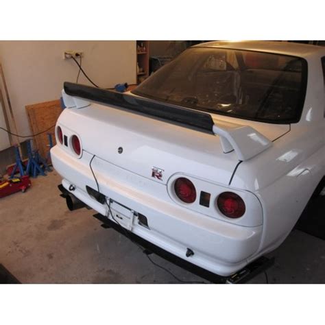 Nissan Skyline R32 GTR Fujimura style Carbon Gurney Flap Spoiler