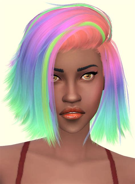 Annett's Sims 4 Welt: Rainbow Hair - Part 5 - Original Stealthic