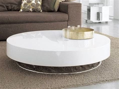 Modern White Round Coffee Table: An Essential Piece Of Home Decor ...