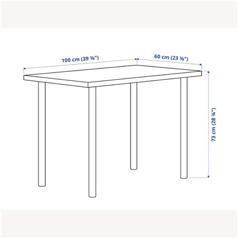 IKEA LINNMON ADILS Desk - AptDeco