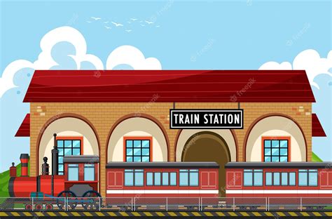 Train Station, Silhouette | ClipArt ETC - Clip Art Library