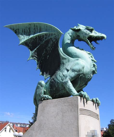 Dragon statue 02 by restmlinstock on DeviantArt