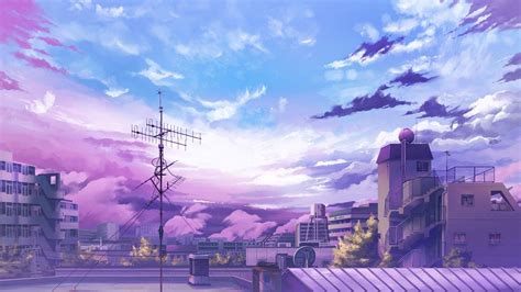 Purple Anime Scenery Wallpapers - Top Free Purple Anime Scenery ...