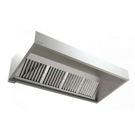 Wall Mounted SS Kitchen Exhaust Hood for Commercial, Rs 2300/running ...