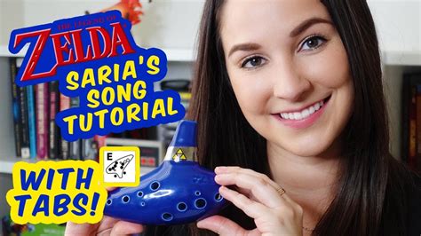 Zelda: Saria's Song (The Lost Woods) Ocarina Tutorial | With Tabs ...