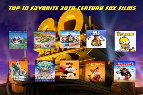 my top 10 favorite 20th century fox movies by cartoonstarreviews on ...