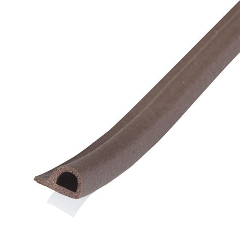 M-D 3/8-in x 17-ft Brown Rubber Weatherstrip at Lowes.com