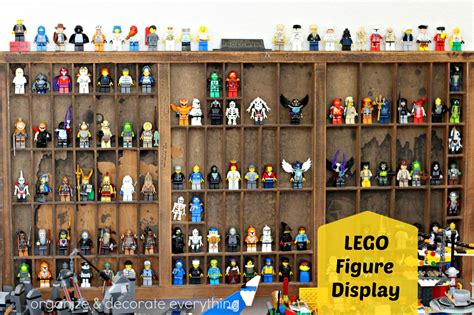 LEGO Mini Figure Display - Organize and Decorate Everything