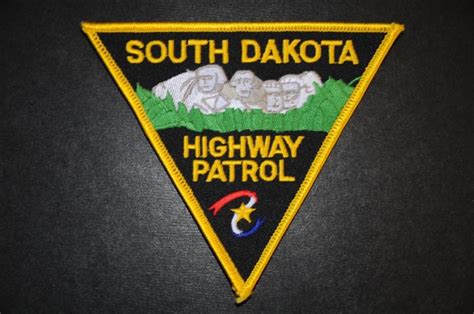 SOUTH DAKOTA HIGHWAY PATROL STATE POLICE PATCH Patches Police