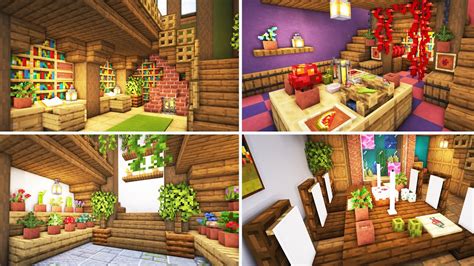 Minecraft Interior Design | Are you doing WRONG? Here's 10 Rooms You ...