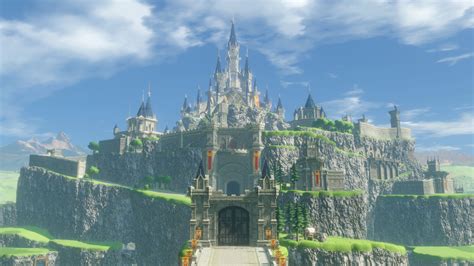 Hyrule castle from hyrule warriors: Age of Calamity