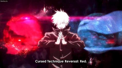 Gojo Cursed Technique Reversal Red