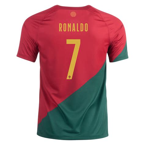 Men's Replica Nike Ronaldo Portugal Home Jersey 2022. Many great ...