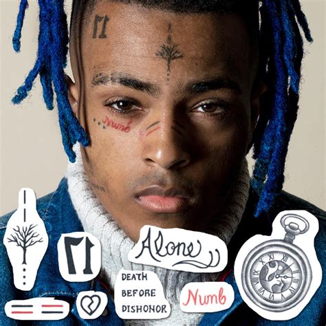 XXXTentacion Tijdelijke Tattoos Set / XXXTentacion Face | Etsy