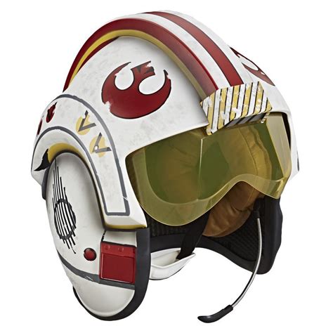 Star Wars The Black Series Luke Skywalker Battle Simulation Helmet ...