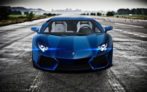 Blue Lamborghini Aventador Wallpaper | Images and Photos finder