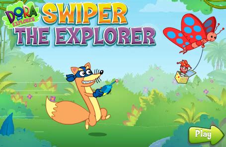 Free Online Kid Games: Swiper the Explorer Game