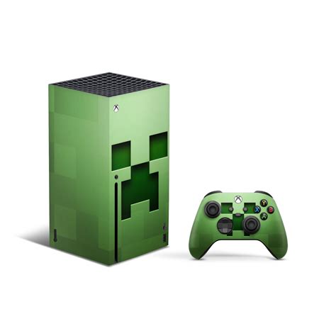 Xbox Series X Skin - Minecraft Creeper - Culture of Gaming