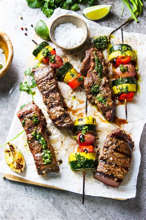 Churrasco Steak with Grilled Veggies | Garden in the Kitchen