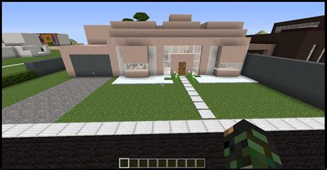 Modern style,clay Minecraft house. by crazygirlfrommars on DeviantArt