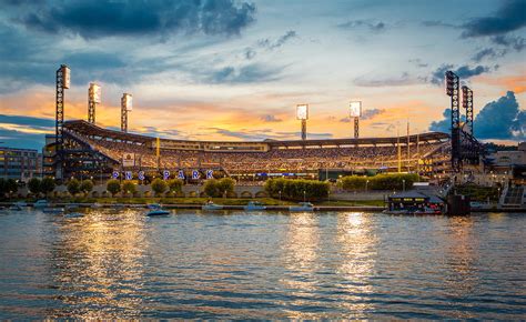 PNC Park Sunset Photograph by David Jugan - Fine Art America