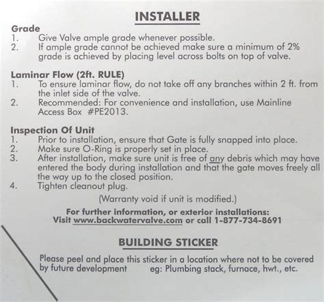 How to Install a Backwater Valve - Installation retrofit in non-new ...