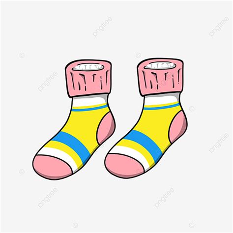 Colorful Socks Clipart PNG Images, Contrast Color Socks Clip Art ...