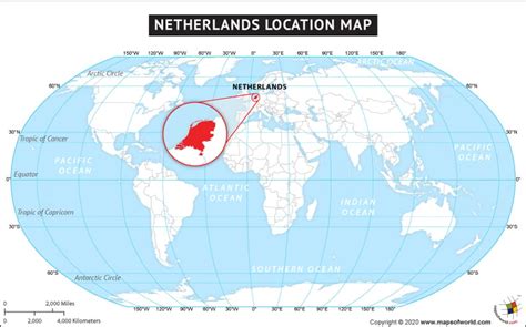 Netherlands World Map Location - Gillie Donnamarie