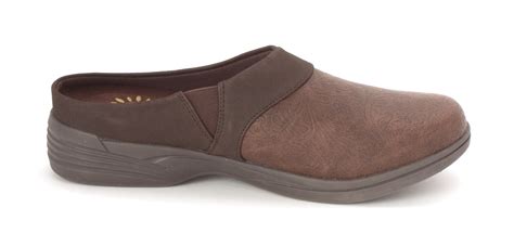 Easy Street Womens Cozy Closed Toe Clogs